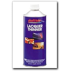 Plastikote - Lacquer Thinner 1 Quart (4512)