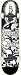 Consolidated Memento Mori Complete Skateboard - 8.25 W/ Raw Trucks & White Wheels