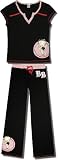 Betty Boop Pretty Please? Cap-sleeve Cotton Knit Pajamas for Women - ON SALE