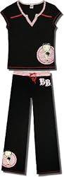 Betty Boop "Pretty Please?" Cap-sleeve Cotton Knit Pajamas for Women - ON SALE