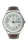 Swatch Unisex's Irony Leather watch #YGS732