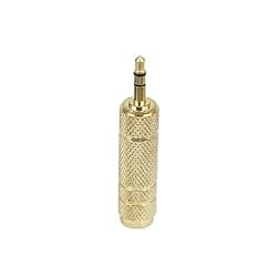 HDE&reg; 3.5mm M to 1/4" F Adapter