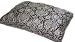 Black and Silver Dog Bed