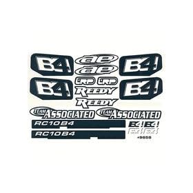 9658 Decal Sheet RC10B4 Logo from Associated Electric Car Kits