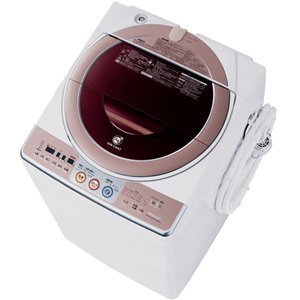 シャープ 8.0kg 洗濯乾燥機穴なし槽 カビぎらい ES-TG820-P
