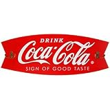 Coca-Cola Wooden Sign & Coat Rack