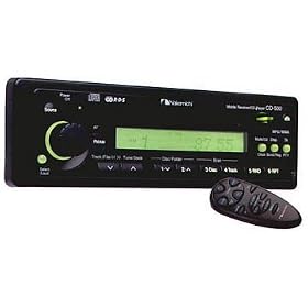 Nakamichi CD-500 - Radio / CD / MP3 player - Full-DIN - in-dash - 47 Watts x 4