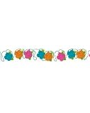 Grasslands Road Multi Color Hibiscus Flower Cover 10 Patio Light Set, 14-Foot cord
