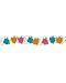 Grasslands Road Multi Color Hibiscus Flower Cover 10 Patio Light Set, 14-Foot cord