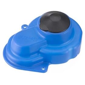 RPM Gear Cover, Blue: XL-5, VXL from Traxxas RTR Electric Cars