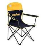 Pittsburgh Steelers NFL Deluxe Folding Arm Chair by Northpole Ltd. by FanZone
