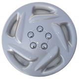 203 Series 15 Silver ABS Plastic Universal Replacement Dodge Caravan Replica Wheelcovers
