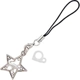 Crystalline Jeweled Star ARIES Zodiac Sign Cell Phone Charm