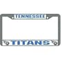 Tennessee Titans Chrome License Plate Frame