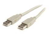 StarTech.com 6-Feet Beige A to A USB 2.0 Cable - M/M (USBFAA_6)