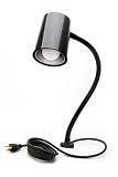 Danray Products LLC LMP-18D 18-Inch Snake-Arm Lamp with 6-Foot Cord, Gloss Black
