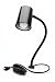 Danray Products LLC LMP-18D 18-Inch Snake-Arm Lamp with 6-Foot Cord, Gloss Black