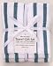Kitchen & Housewares : Basketweave Teatowel Set - Royal