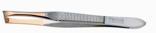 Childrens Toyshop  Health & Personal Care : Manicare Slant Tweezers Gold Plated Tips