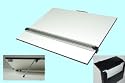 A2 Bertram Drawing Board with Reversible Parallel Motion and Carry Case.