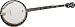Musical Instruments : Epiphone MB-200 Banjo, Red Brown
