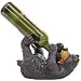 Willie Bear Guzzler - Wine Bottle Holder, 11-inch