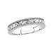 14K White Gold Diamond Wedding/Anniversary Band - 0.75 Ct.