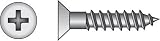 Hillman #40005 100PK 4x1 FH Wood Screw