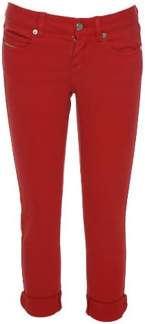 Andrew Charles Junior's Crop Jean Red 24