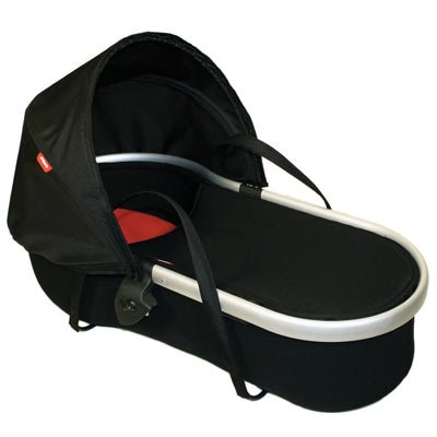 phil & teds Peanut Bassinet for Vibe - Black w/ Red