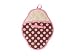 Kitchen & Housewares : Jessie Steele Pot Mitt, Brown and Pink Polka Dot