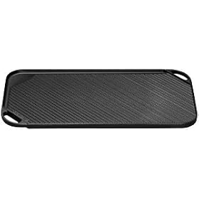 Le Creuset Enameled Cast-Iron Giant Reversible Grill Griddle by Le Creuset