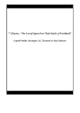 " Obama - The Great Speeches That Made a President"