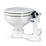 Jabsco 29090-3000 Marine Manual Marine Twist and Lock Toilet (Compact Bowl)