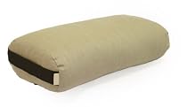 Natural Fitness Rectangular Natural Hemp Yoga Bolster