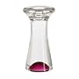 Kosta Boda Zoom Medium Pink Candlestick