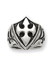 Sterling Silver Cross Ring