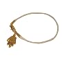 White String Hamsa Hand Bracelet