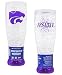 Kansas State Wildcats Crystal Pilsner Glass