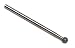 Brasseler 801-11-035 3.5mm Dia Diamond Med.Grit Round Head Bur with 3/32 S/S Shaft