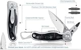 LEATHERMAN E306X FOLDING KNIFE WITH BITSBlade: 2.8 Plain-Edge / Handle: Black