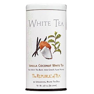 Vanilla Coconut White Tea 50 Bags by Coconut Tea