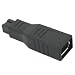HDE&reg; FireWire 800 9-6 Adapter - Black
