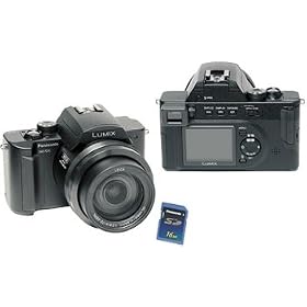 Panasonic Lumix DMC-FZ10S 4MP Digital Camera with 12x Optical Zoom (Silver) by Panasonic