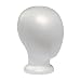 Case Pack of 1 Giell Styrofoam Foam Mannequin Wig Head Display No Facial Features