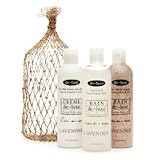 de-luxe BAIN Bath Set in Abaca Bag 1 set