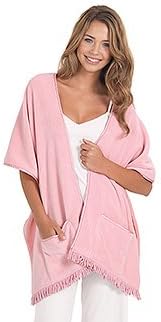 Pink Fleece Wrap for Women