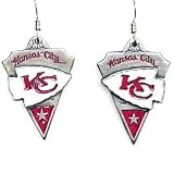 NFL Kansas City Chiefs Cast Dangle Earrings