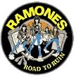 THE RAMONES - Road To Ruin - Button / Pin
