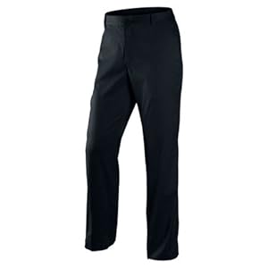 Nike Dri-Fit Flat Front Tech Golf Pants - 472532-010 - Black - Size 32x32